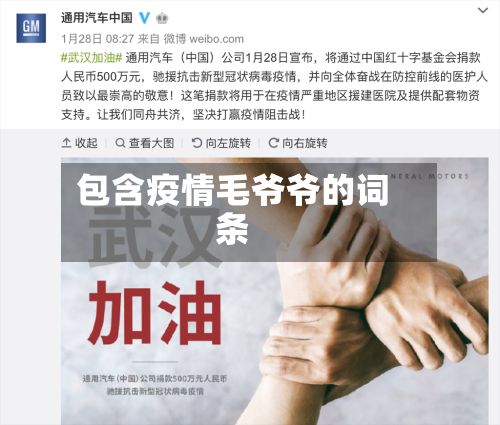 包含疫情毛爷爷的词条-第1张图片