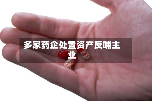 多家药企处置资产反哺主业-第1张图片