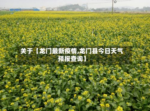 关于【龙门最新疫情,龙门县今日天气预报查询】-第1张图片