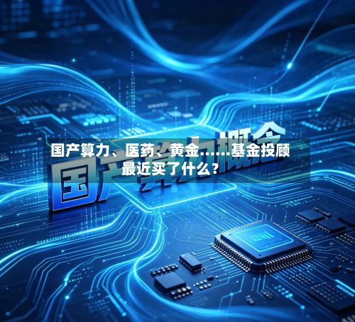 国产算力	、医药、黄金……基金投顾最近买了什么？-第1张图片