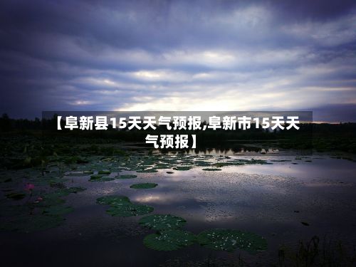 【阜新县15天天气预报,阜新市15天天气预报】-第1张图片
