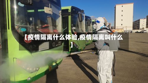 【疫情隔离什么体验,疫情隔离叫什么】-第1张图片