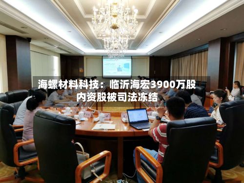海螺材料科技：临沂海宏3900万股内资股被司法冻结-第1张图片