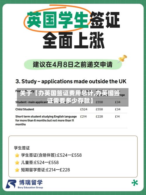 关于【办英国签证费用总计,办英国签证需要多少存款】-第1张图片