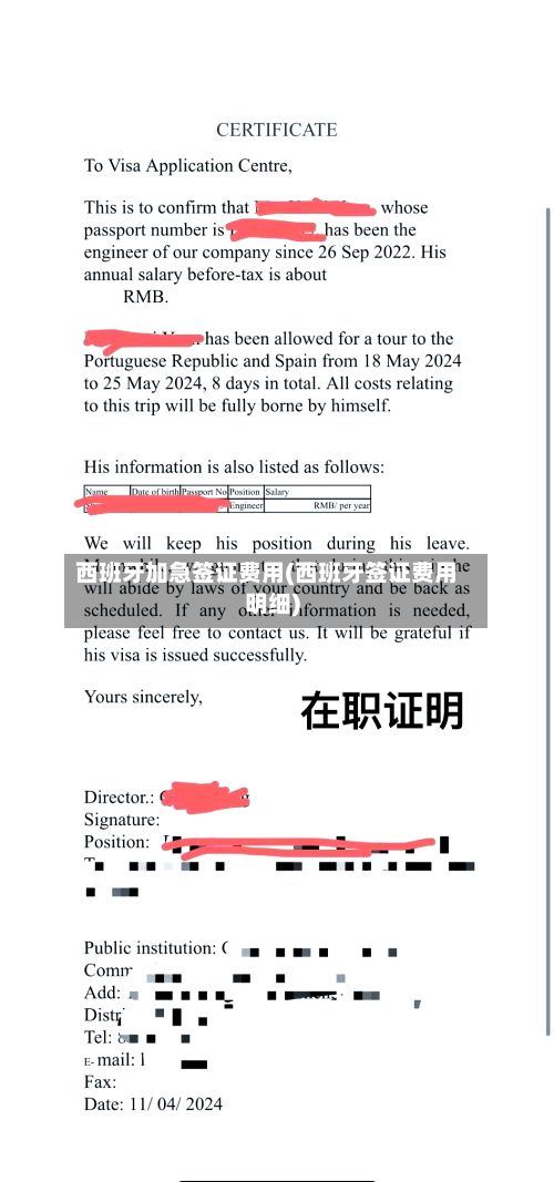 西班牙加急签证费用(西班牙签证费用明细)-第1张图片