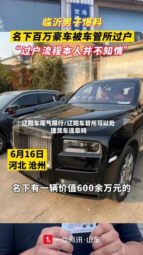 辽阳车尾气限行/辽阳车管所可以处理货车违章吗-第1张图片