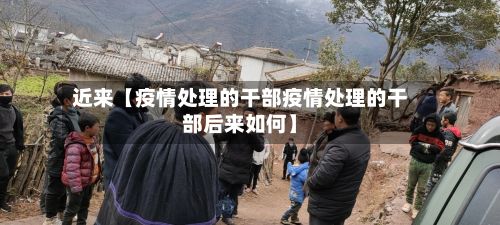 近来【疫情处理的干部疫情处理的干部后来如何】-第1张图片