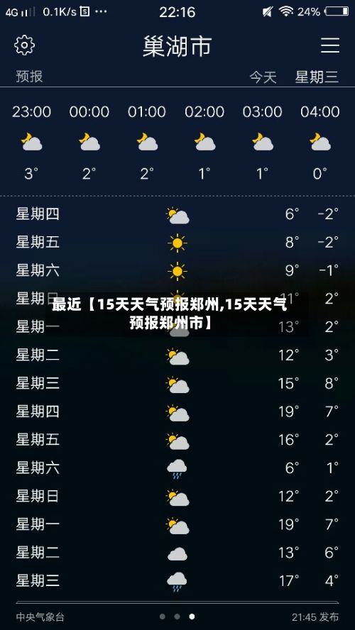 最近【15天天气预报郑州,15天天气预报郑州市】-第1张图片