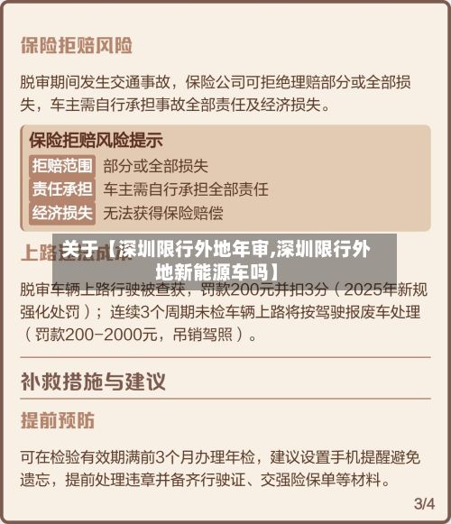 关于【深圳限行外地年审,深圳限行外地新能源车吗】-第1张图片
